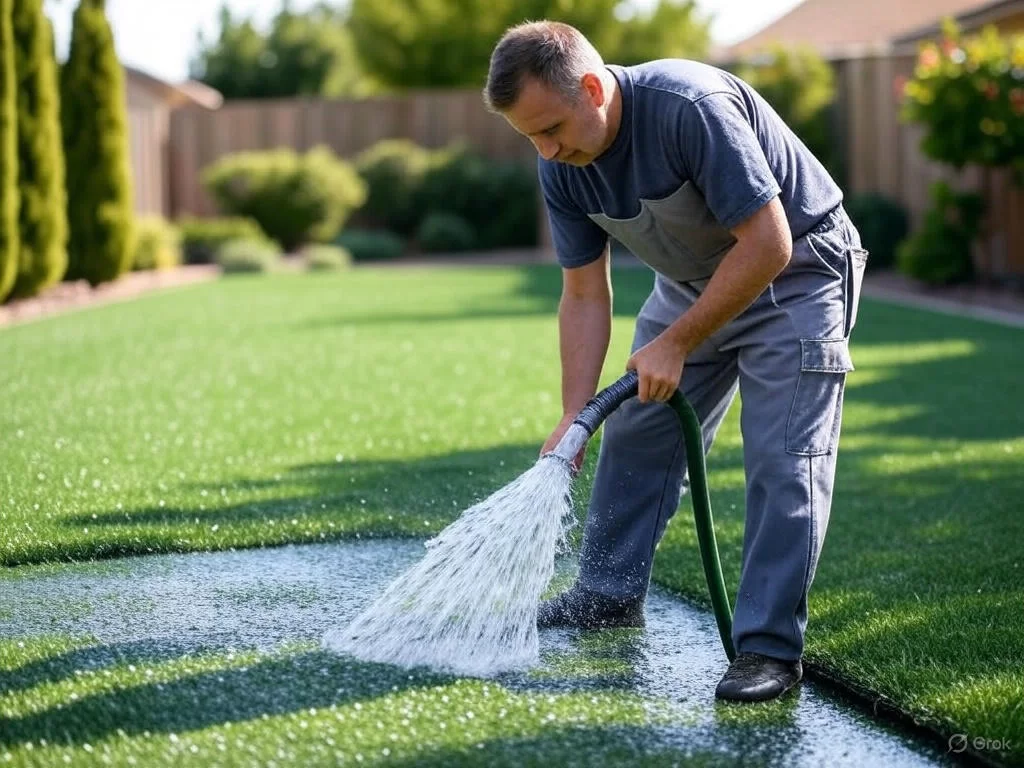 Artificial Grass Infill Refresh in North Richland Hills, TX