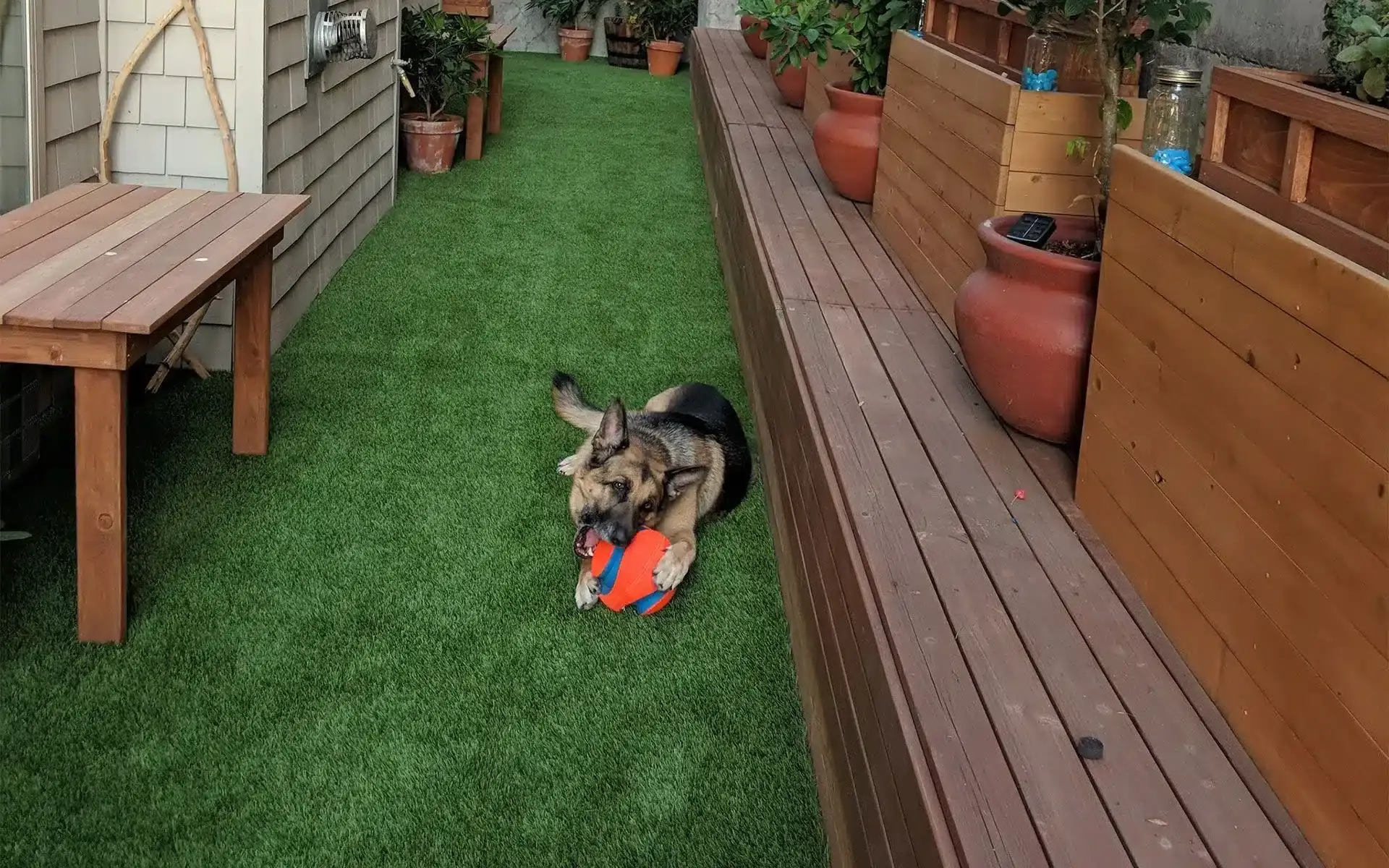Artificial Pet Turf Installation in Benbrook, TX