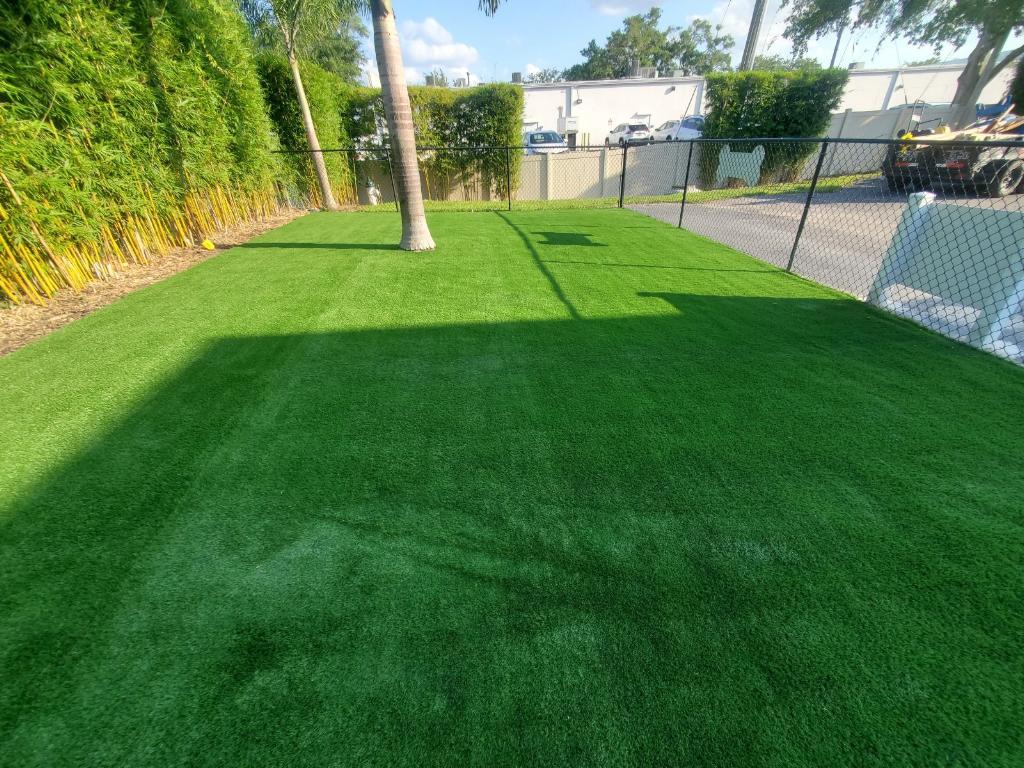 Commercial Artificial Grass Install in North Richland Hills, TX